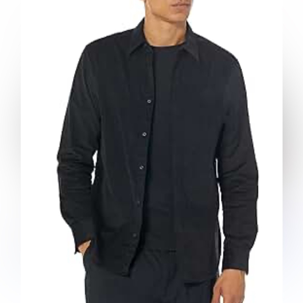Mercer Street Studio Men's Black Shirt Jacket